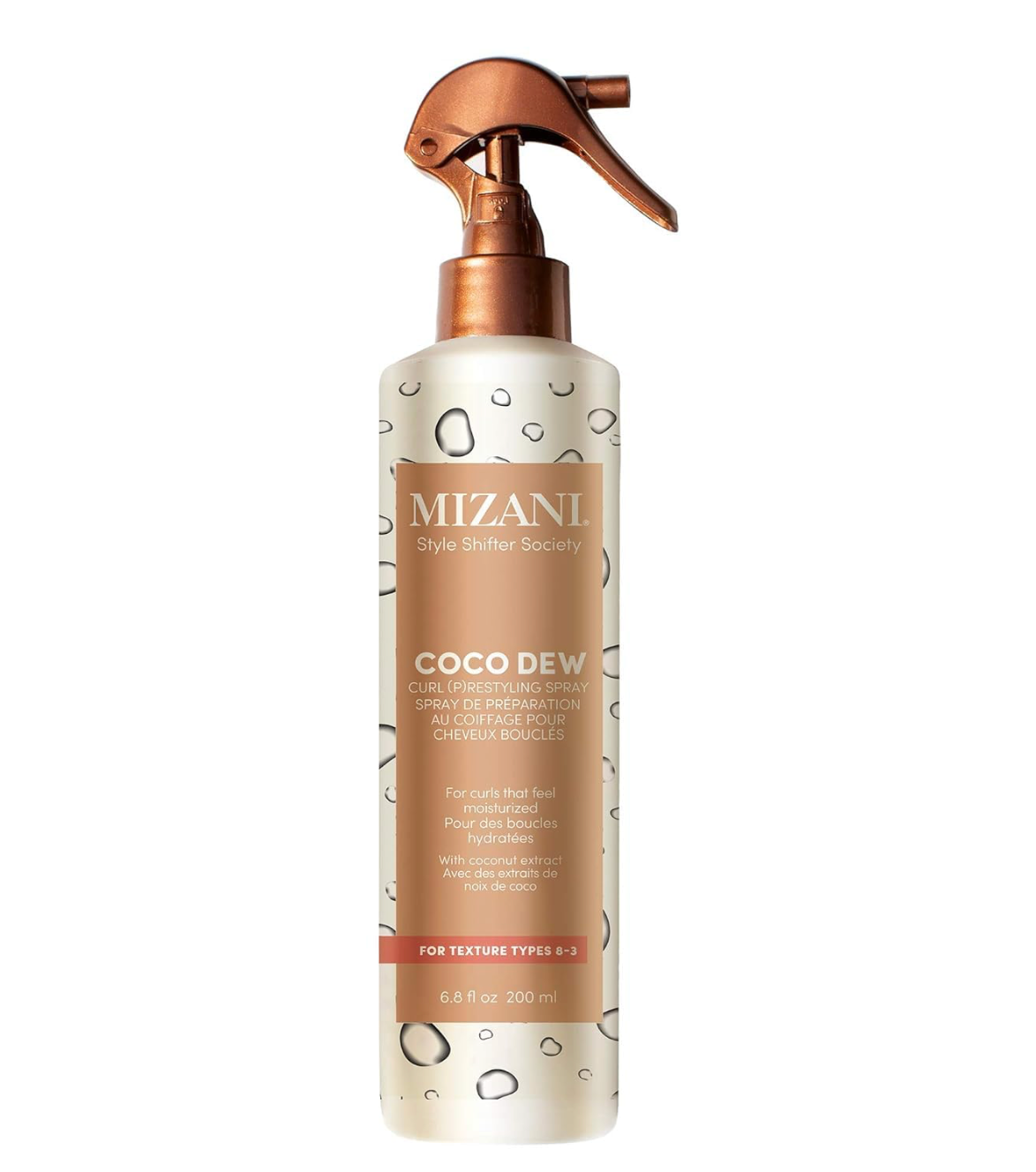 Mizani Style Shifter Society – Coco Dew Curl For Textured, Curly & Coily Hair | 6.8 fl oz