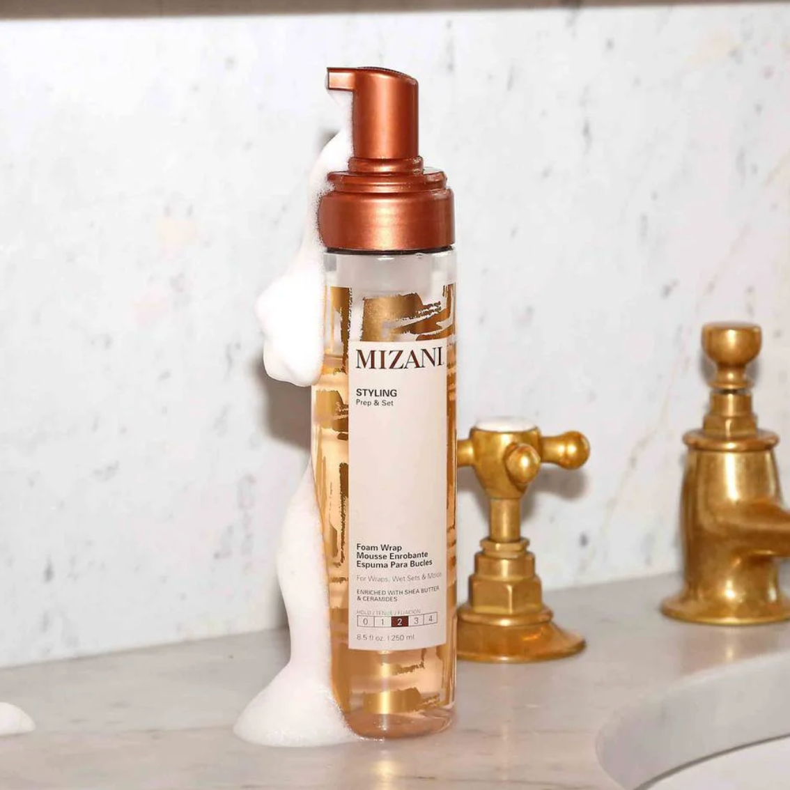 MIZANI – Prep & Set Foam Wrap Styling