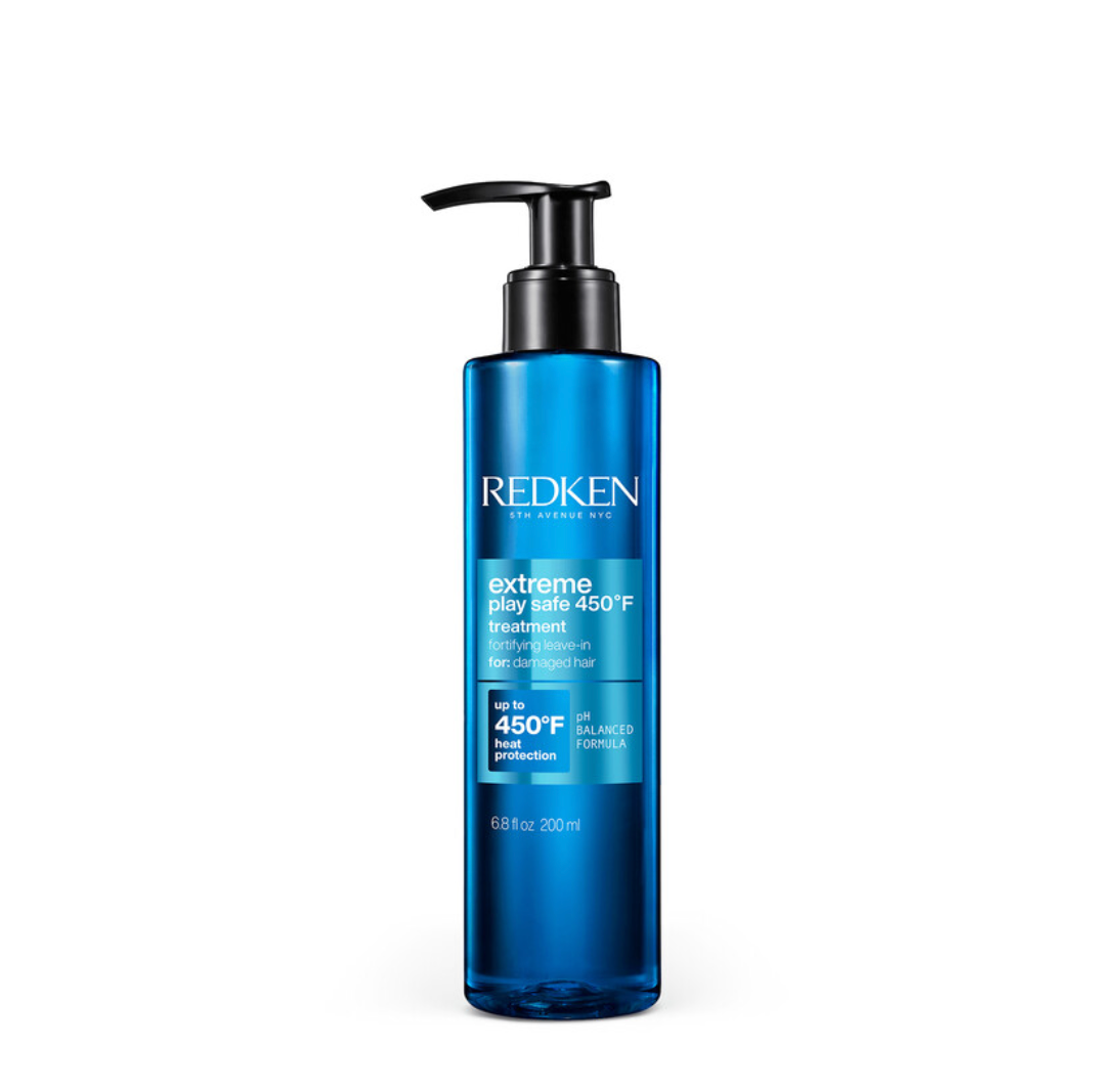 REDKEN – Extreme Play Safe 450°F - Heat Protection & Strengthening Treatment - Balanced Formula