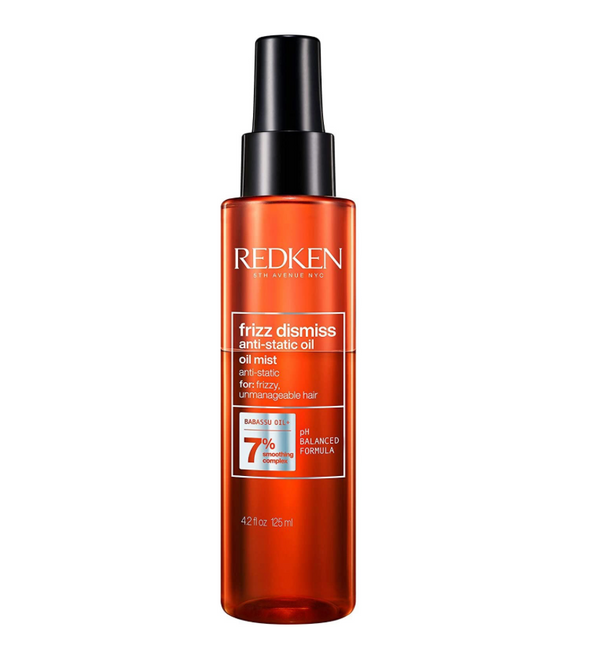 REDKEN – Frizz Dismiss Anti-Static Oil Mist - Anti-Frizz & Anti-Static Lightweight Oil Spray